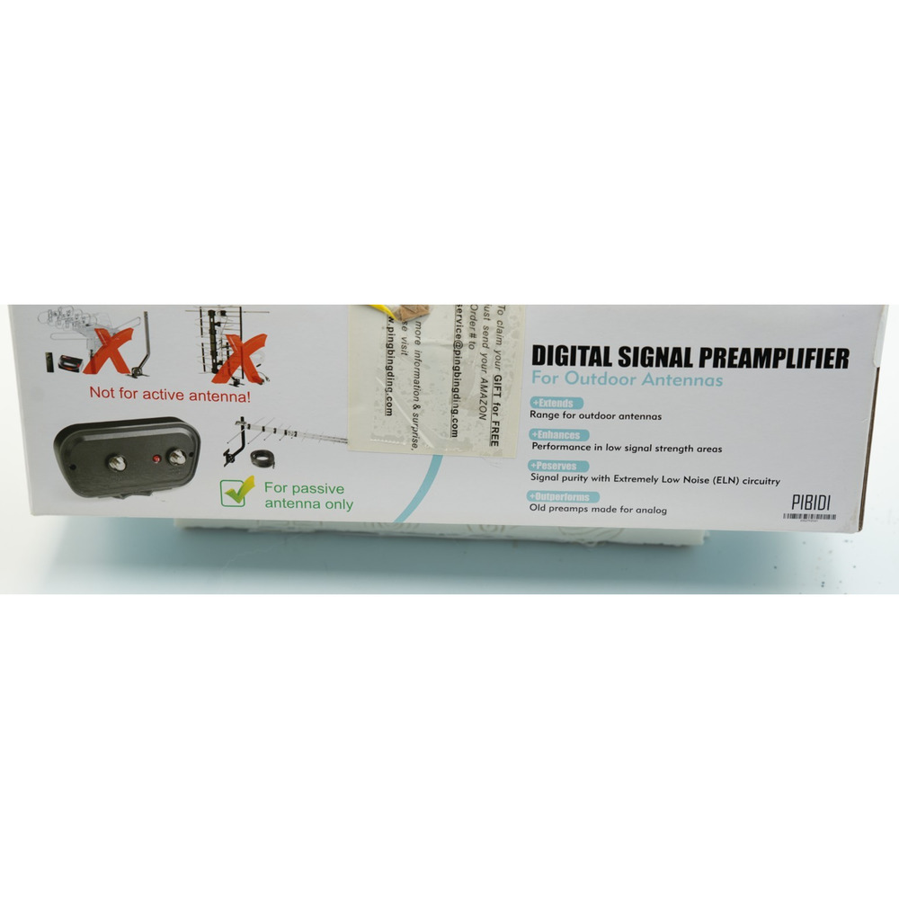 PIBIDI Digital Signal Preamplifier CX-208 for Passive Outdoor Antennas‎ New